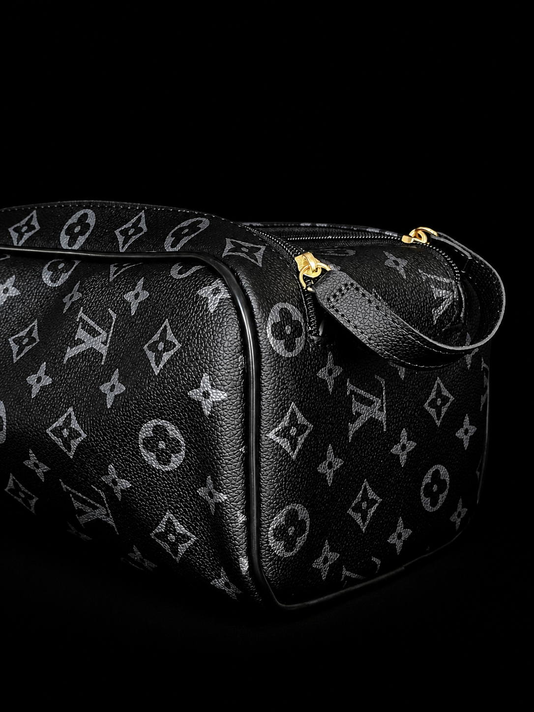 Bolso de Mano Louis Vuitton Keepall Black Premium