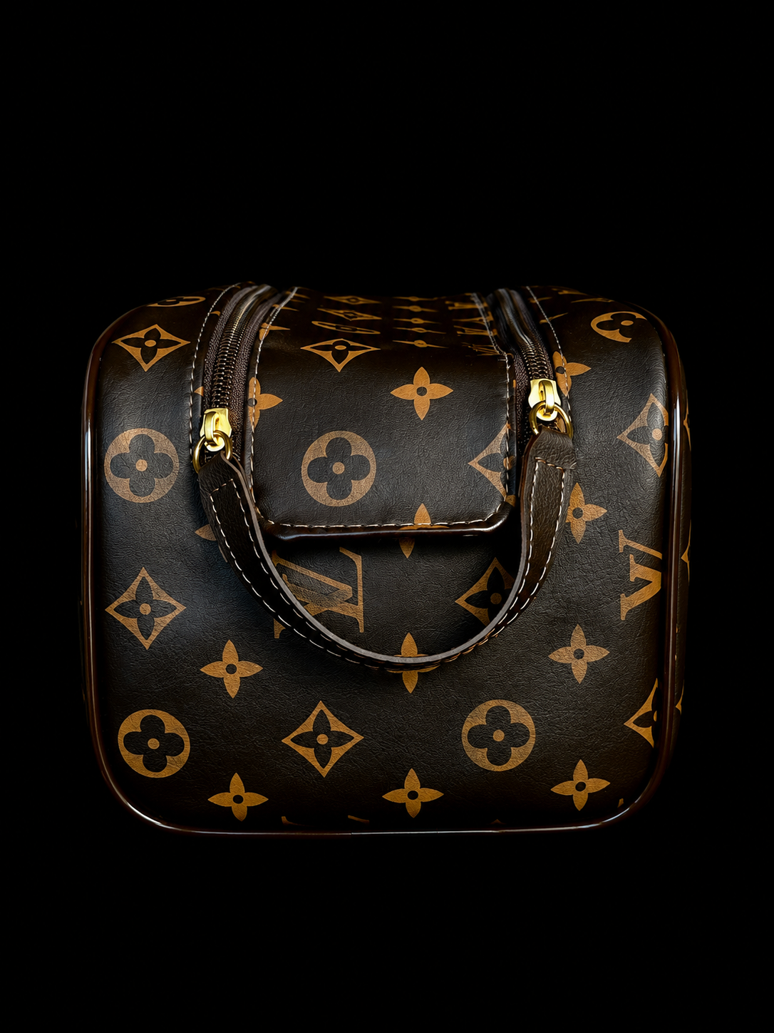 Bolso de Mano Louis Vuitton Keepall Brown Premium