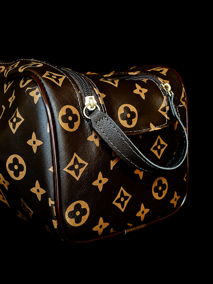 Bolso de Mano Louis Vuitton Keepall Brown Premium