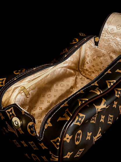 Bolso de Mano Louis Vuitton Keepall Brown Premium